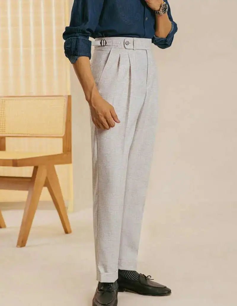 High - waist business slim pants - Antonios