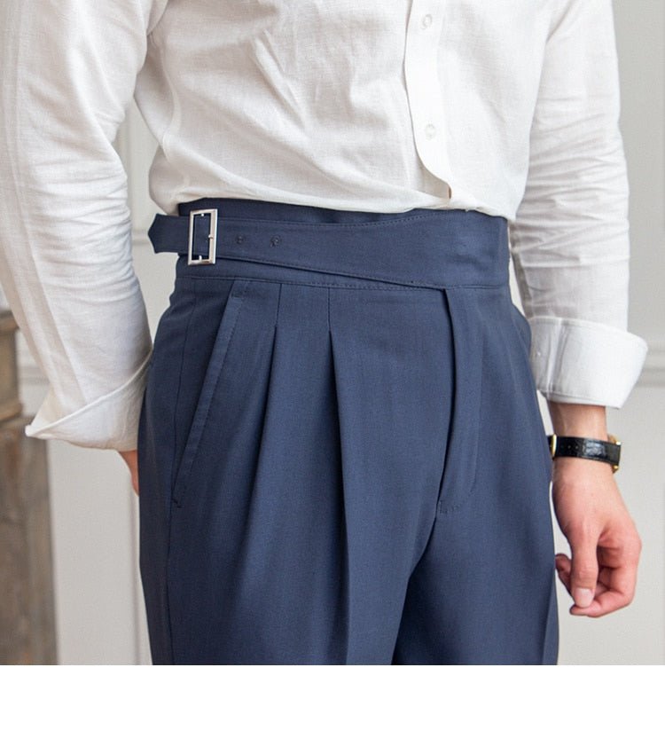 High Waist Business Trousers - Antonios