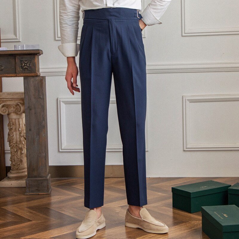 High Waist Business Trousers - Antonios