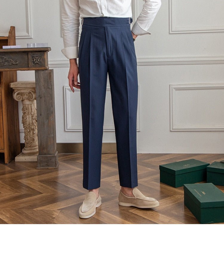 High Waist Business Trousers - Antonios