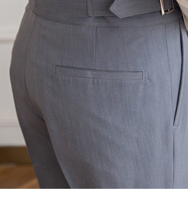 High Waist Business Trousers - Antonios