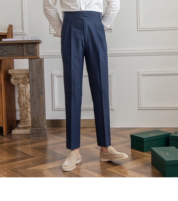 High Waist Business Trousers - Antonios