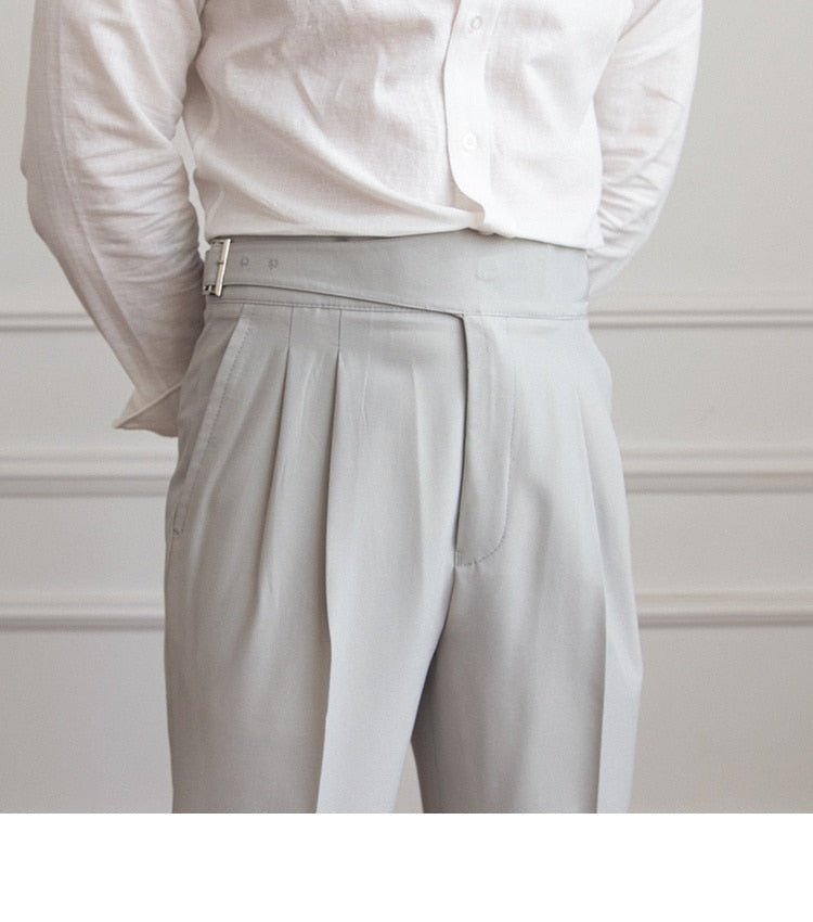 High Waist Business Trousers - Antonios