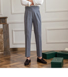 High Waist Business Trousers - Antonios