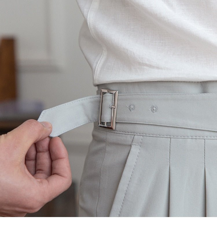 High Waist Business Trousers - Antonios