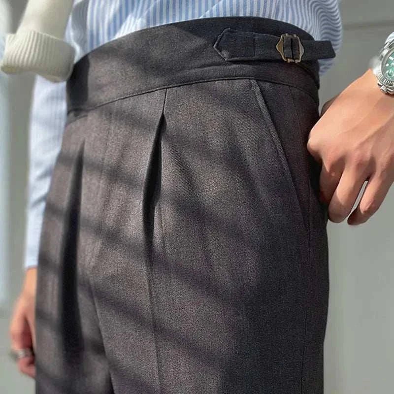 High waist gentleman trousers - Antonios