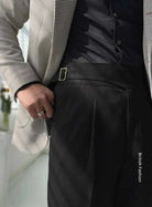 High waist gentleman trousers - Antonios