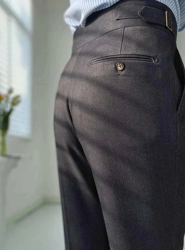 High waist gentleman trousers - Antonios
