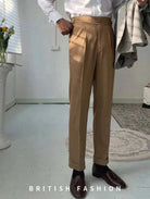 High waist gentleman trousers - Antonios