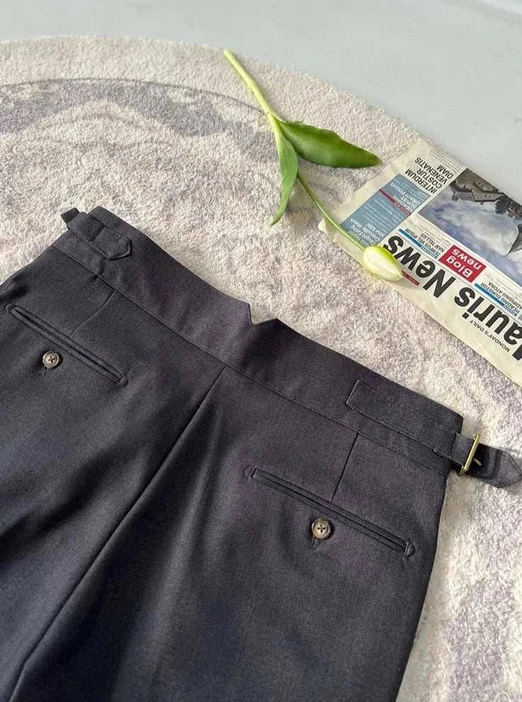 High waist gentleman trousers - Antonios