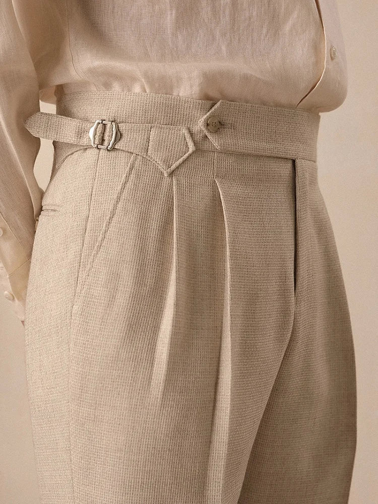 High - waist paris straight trousers - Antonios