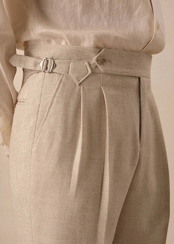High - waist paris straight trousers - Antonios