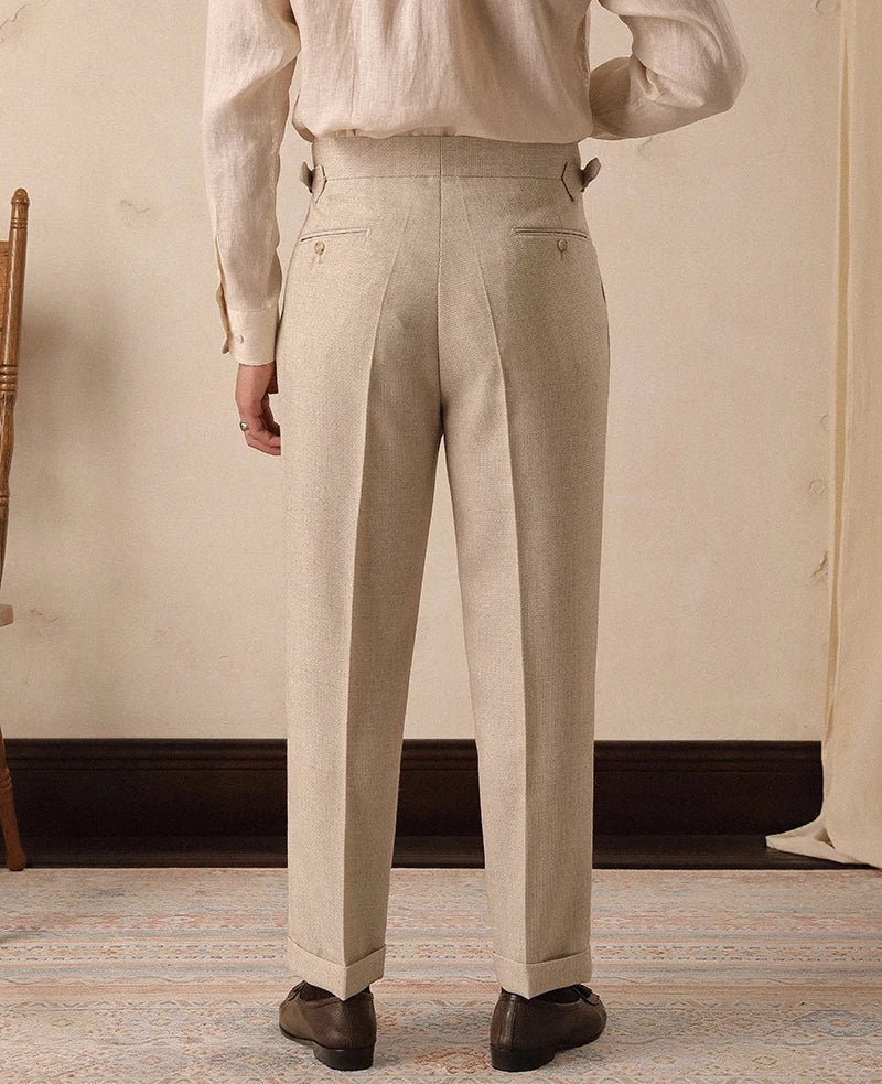 High - waist paris straight trousers - Antonios