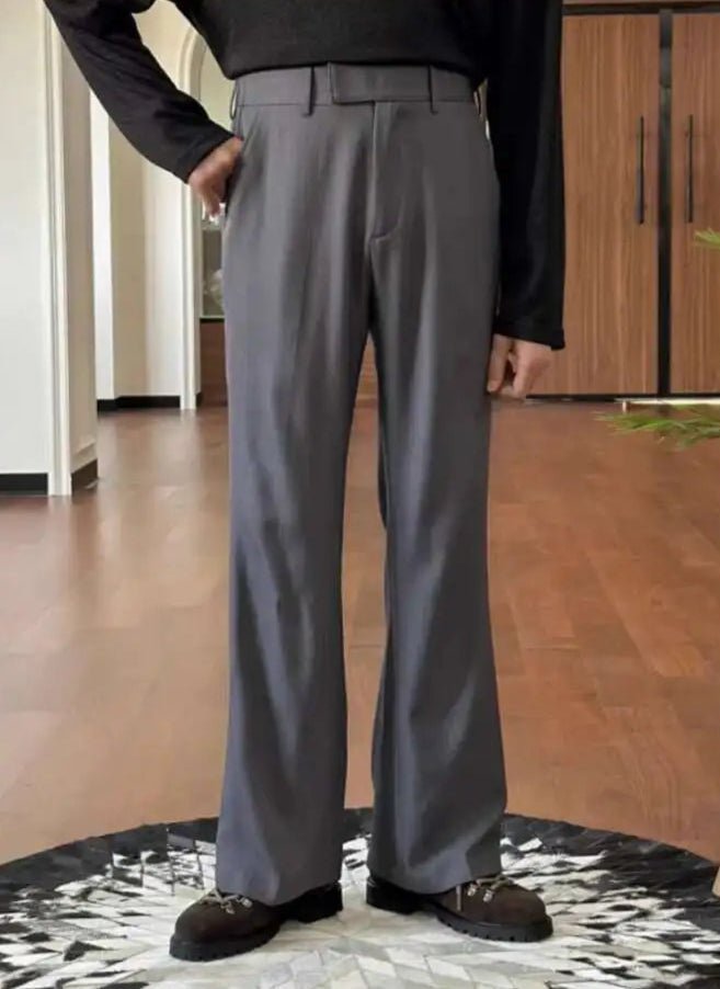 High waist straight style pants - Antonios