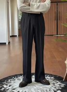 High waist straight style pants - Antonios