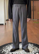 High waist straight style pants - Antonios