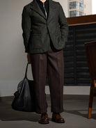 Hollywood waist straight - leg long pants - Antonios