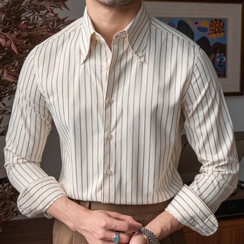 HOMBRE striped shirt - Antonios