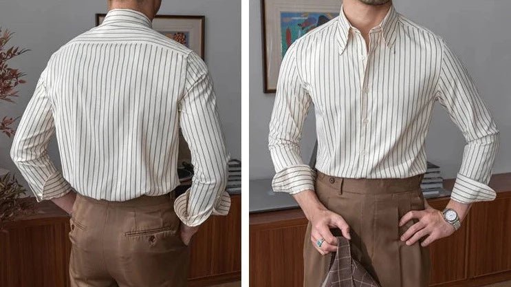 HOMBRE striped shirt - Antonios