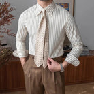 HOMBRE striped shirt - Antonios