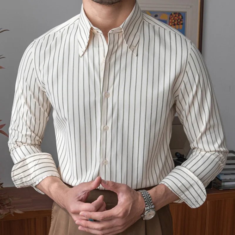 HOMBRE striped shirt - Antonios