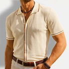 Ice silk summer short sleeve shirt - Antonios