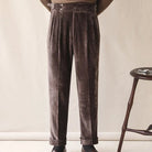 Italian business corduroy trousers - Antonios