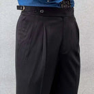 Italian design ankle high - waist trousers - Antonios