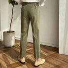 Italian design ankle high - waist trousers - Antonios