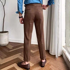 Italian design ankle high - waist trousers - Antonios