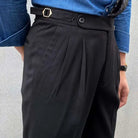 Italian design ankle high - waist trousers - Antonios