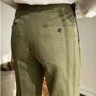 Italian design ankle high - waist trousers - Antonios