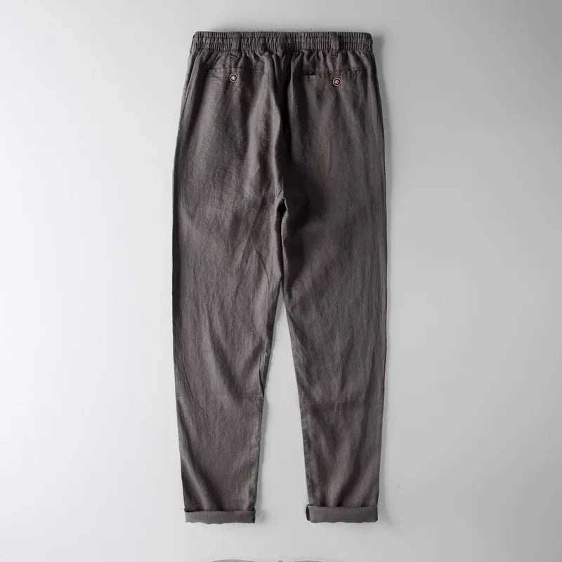 Italian design linen pants - Antonios