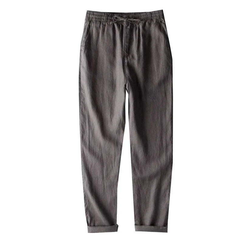 Italian design linen pants - Antonios