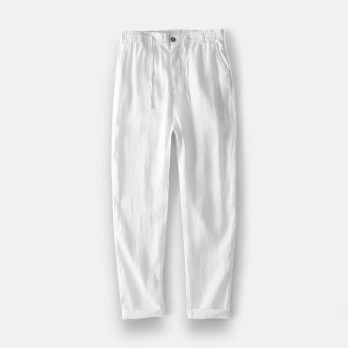 Italian design linen pants - Antonios