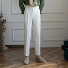 Italian design office high - waist trousers - Antonios