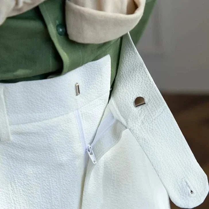 Italian design office high - waist trousers - Antonios