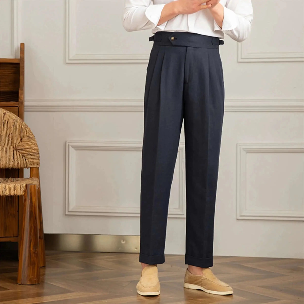 Italian elegant dress trousers - Antonios