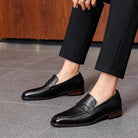 Italian luxury slip on elegant shoes - Antonios