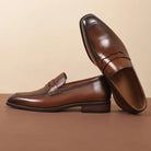Italian luxury slip on elegant shoes - Antonios