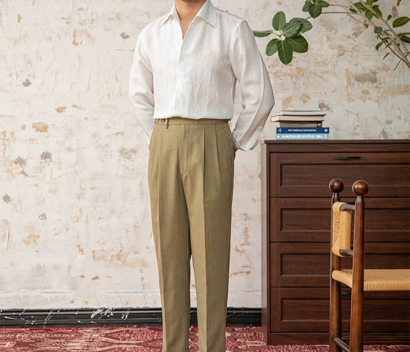 Italian old money fit summer shirt - Antonios