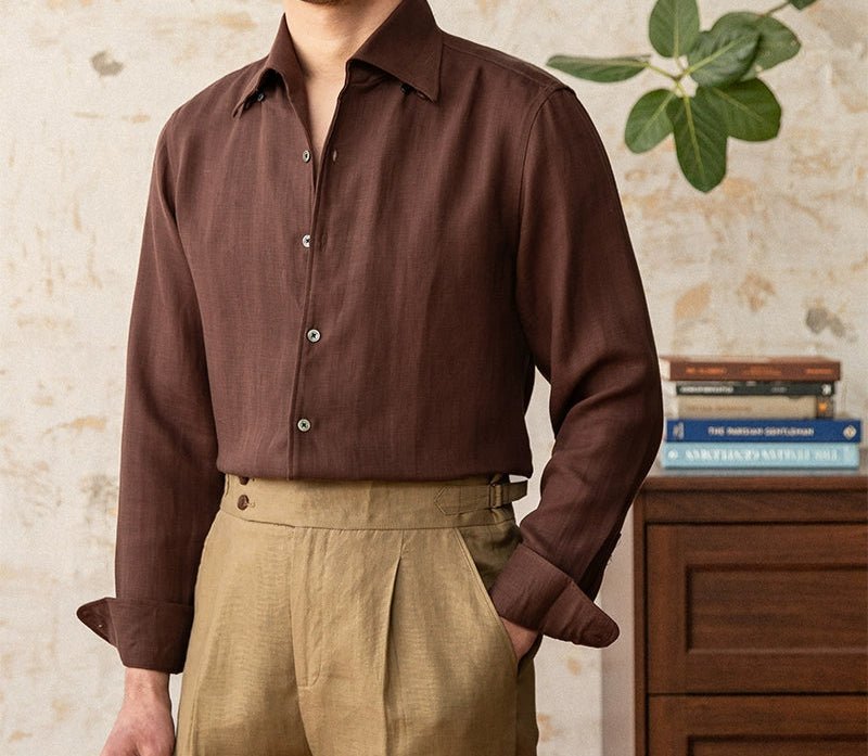 Italian old money fit summer shirt - Antonios