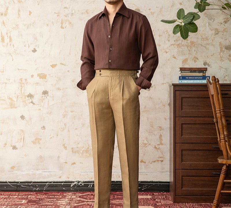 Italian old money fit summer shirt - Antonios