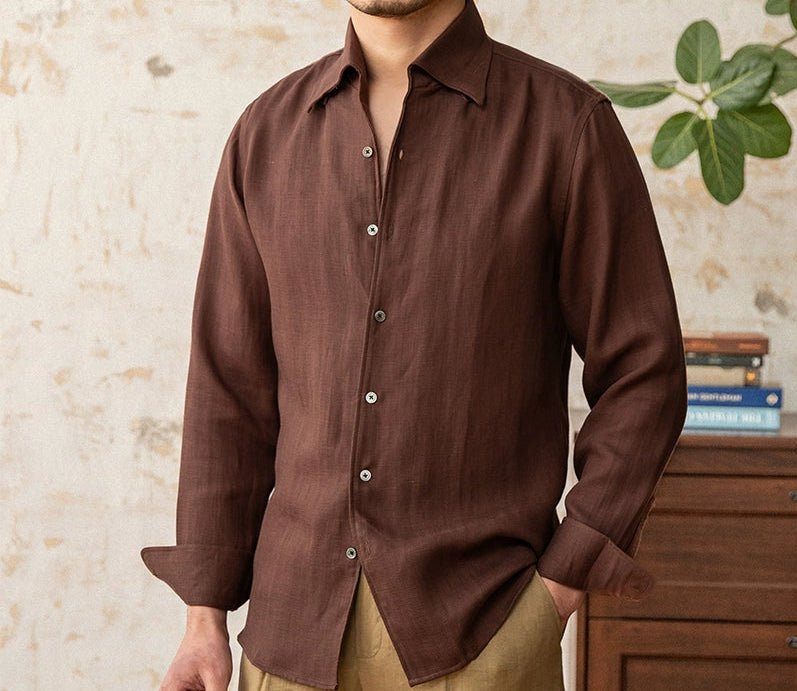 Italian old money fit summer shirt - Antonios