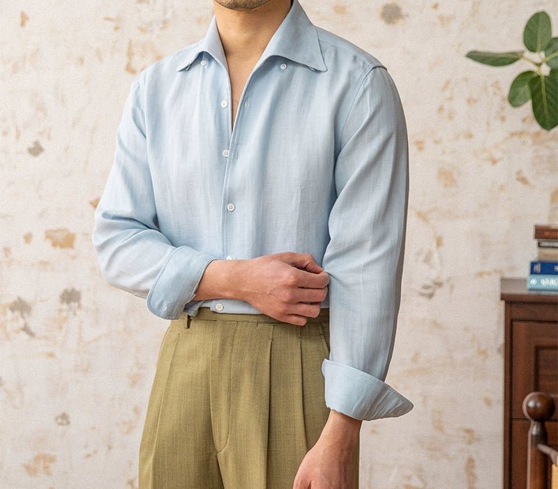 Italian old money fit summer shirt - Antonios