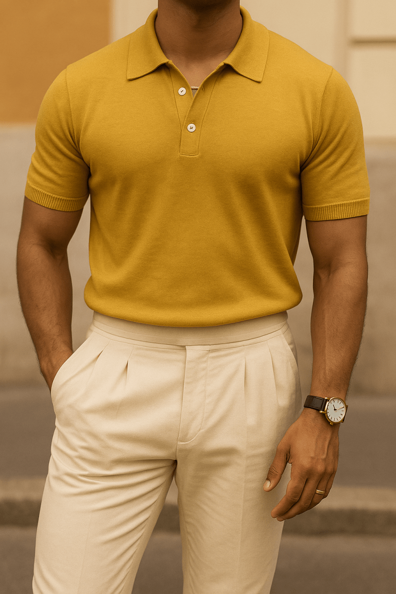 Italian Old Money polo t-shirt - Antonios