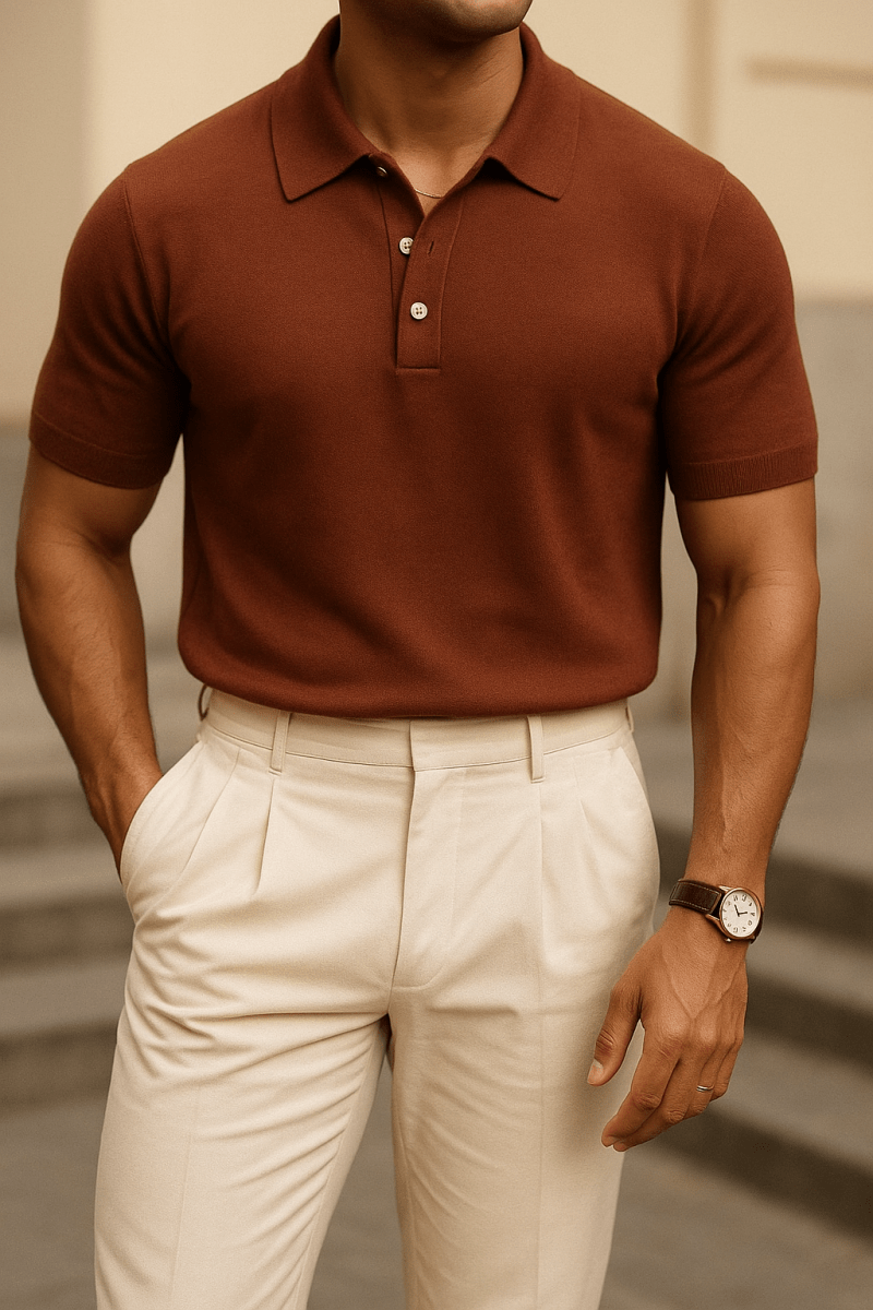 Italian Old Money polo t-shirt - Antonios