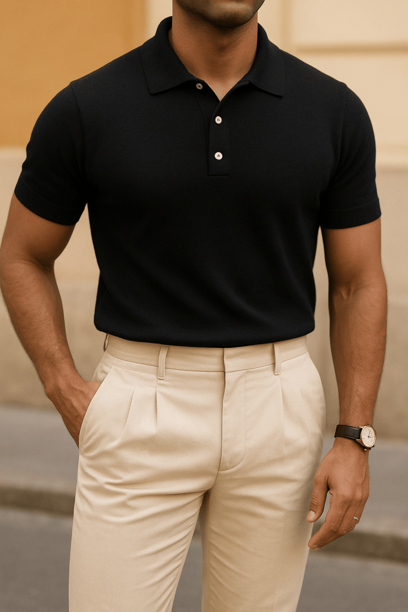 Italian Old Money polo t-shirt - Antonios