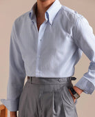 Italian plaid button - down shirt - Antonios