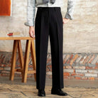 Italian straight style elegant pants - Antonios